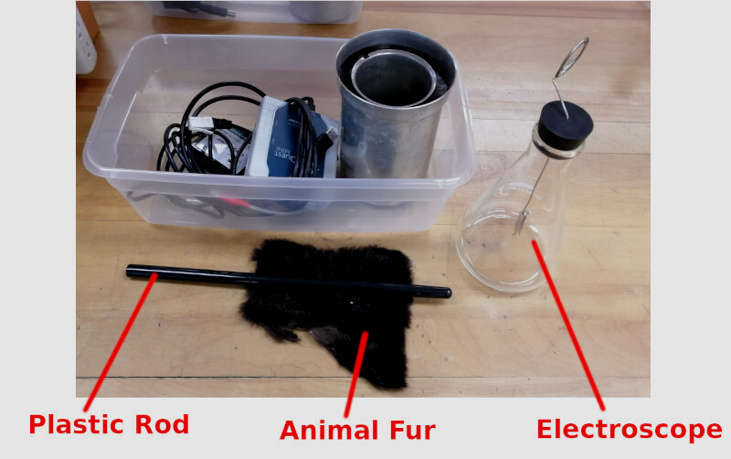 The apparatus of the first lab